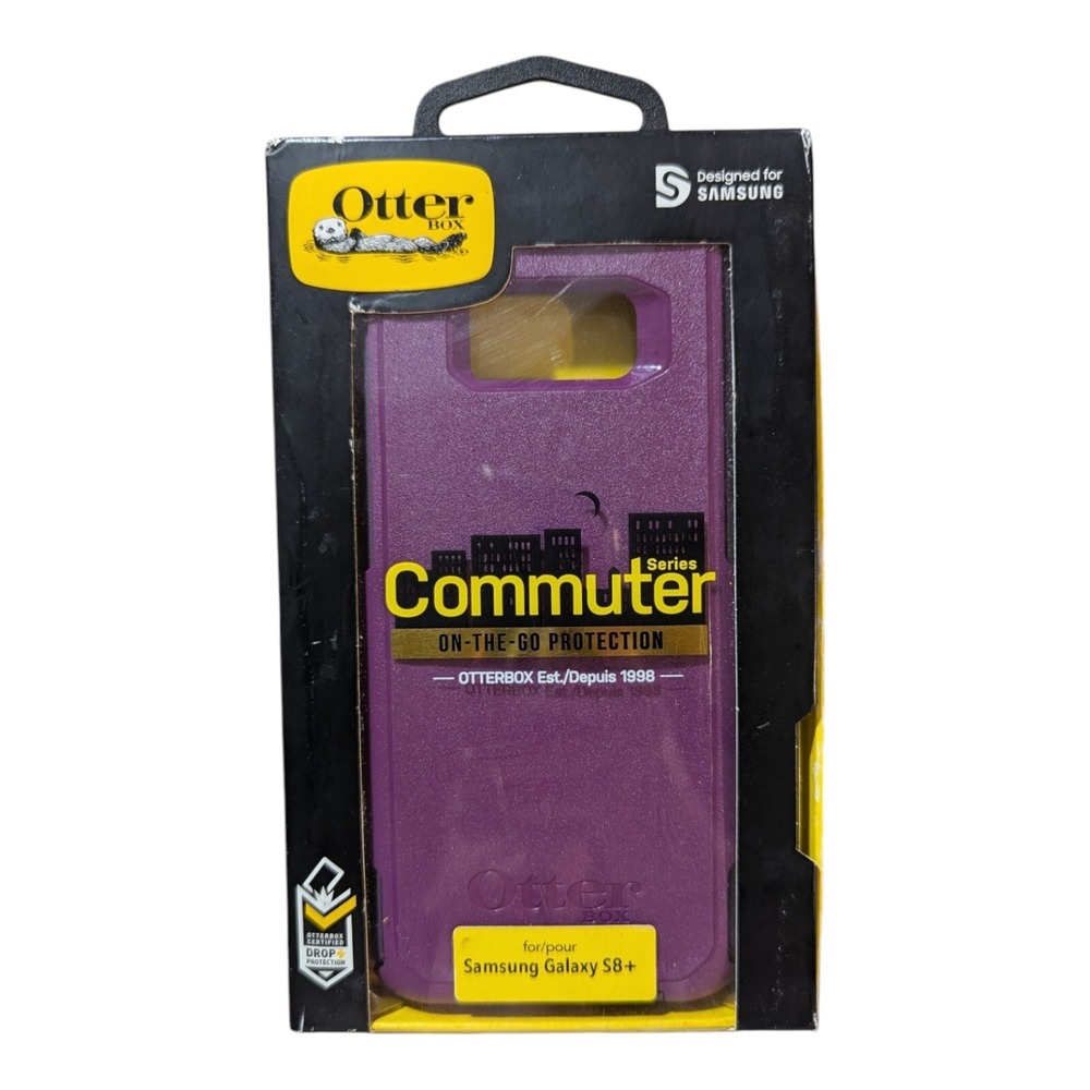 i2. OtterBox Commuter Case For Samsung Galaxy S8+‎ - Plum Purple